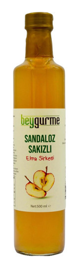 Beyorganik Sandaloz Sakızlı Elma Sirkesi 500 ml