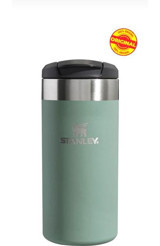 Stanley Aerolight Transit Paslanmaz Çelik 350 ml Outdoor Matara Termos Yeşil