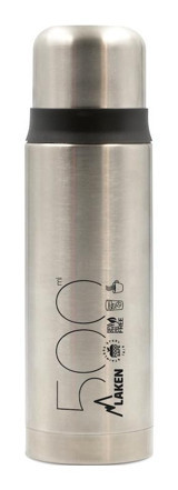 Laken Lıquıds Flask Metal 500 ml Outdoor Matara Termos Gümüş