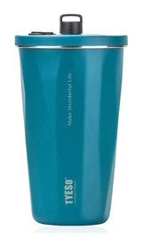 Tyeso Crush Tumbler Paslanmaz Çelik 600 ml Outdoor Matara Termos Mavi