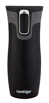 Contigo Westloop 2095800 Paslanmaz Çelik 470 ml Outdoor Matara Termos Siyah