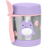 Skip Hop Spark Style Narwhal Paslanmaz Çelik 325 ml Bebek Termos Çok Renkli