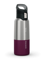 Quechua Paslanmaz Çelik 500 ml Outdoor Matara Termos Bordo-İnox