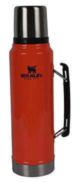 Stanley Classic Paslanmaz Çelik 1 lt Outdoor Matara Termos Turuncu