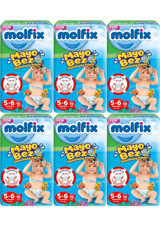 Molfix Swimming Pants 6 Numara Mayo Bebek Bezi 6x10 Adet