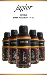 Jagler Extreme Sprey Erkek Deodorant 5x150 ml