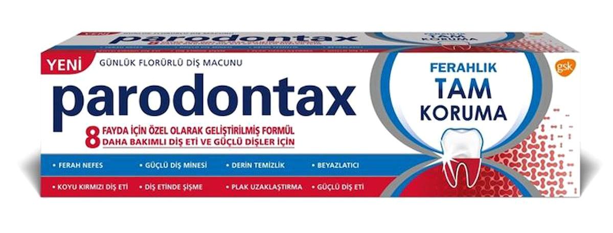 Parodontax Tam Koruma Naneli Florürlü Tüm Yaşlar Diş Macunu 80 gr