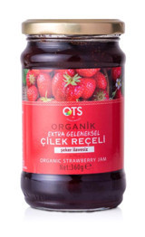 OTS Organik Çilek Reçeli 360 gr