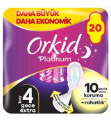 Orkid Platinum Normal 20'li Hijyenik Ped 1 Adet