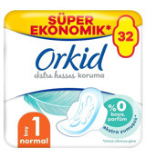 Orkid Extra Hassas Antialerjik Normal 32'li Hijyenik Ped 1 Adet