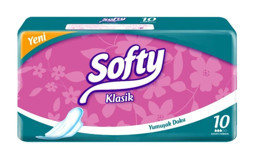 Softy Normal 10'lu Hijyenik Ped 1 Adet