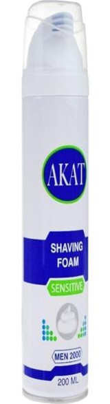 Akat Sensitive Tıraş Köpüğü 200 ml