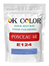 Ponceau Kırmızı Yağ Bazlı Toz Gıda Boyası 250 gr