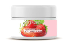 Estemed Strawberry Scent Kavanoz Yüz ve Vücut Peelingi 250 ml