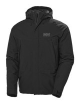 Hell Hansen Banff Softshell Gore Tex Su Geçirmez Fermuarlı Polyester Erkek Outdoor Mont Siyah