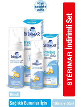 Sterimar Hygiene Baby Hipertonik Deniz Suyu 2'li Burun Spreyi 100 Ml+50 Ml