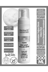 Derma CC Laboratories D Akne Karşıtı Yağlı Ciltler Yüz Temizleyici Köpük 200 ml