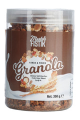 Mıstık Fıstık Glutensiz Fındıklı-Kakaolu Granola 350 gr