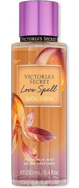 Victoria's Secret Love Spell Golden-Velvet Petals Çiçeksi-Meyvemsi Kadın Vücut Spreyi 250 ml