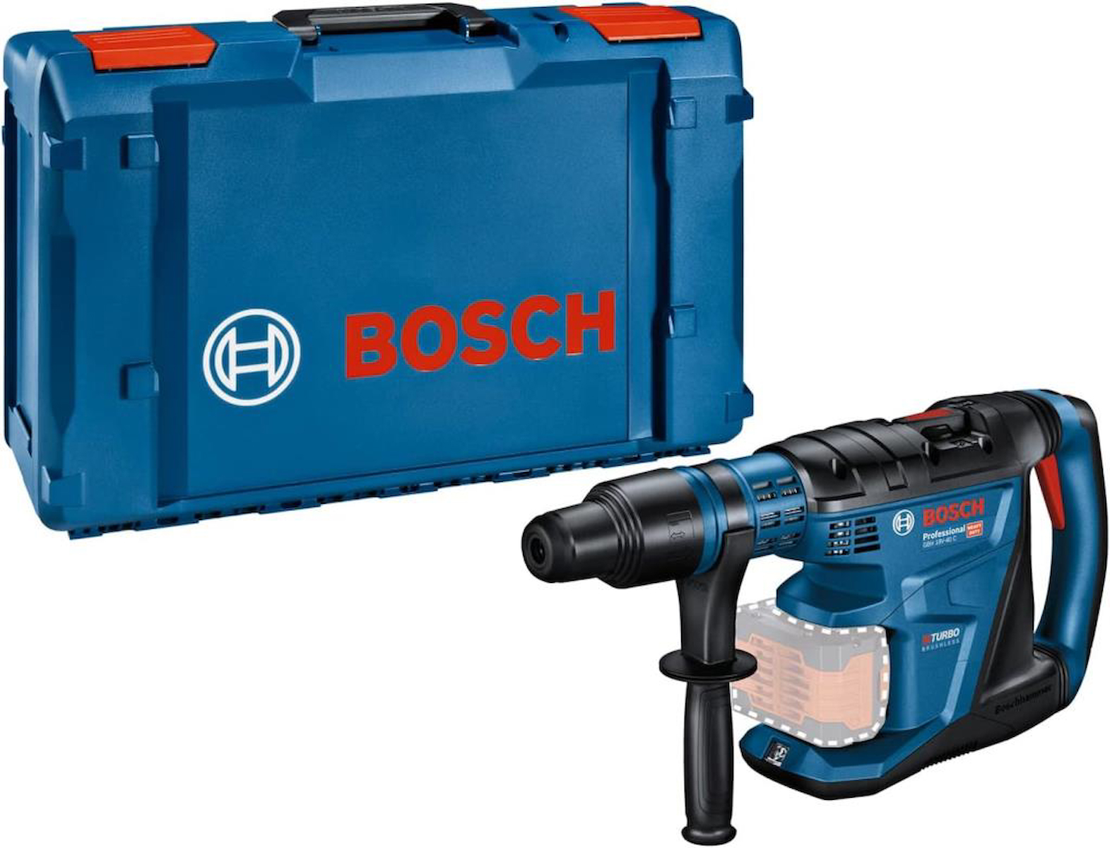 Bosch GBH 18V-40 C4 1500 W 2000 darbe/dk 5.2 kg Aküsüz Şarjlı Kırıcı Delici Matkap