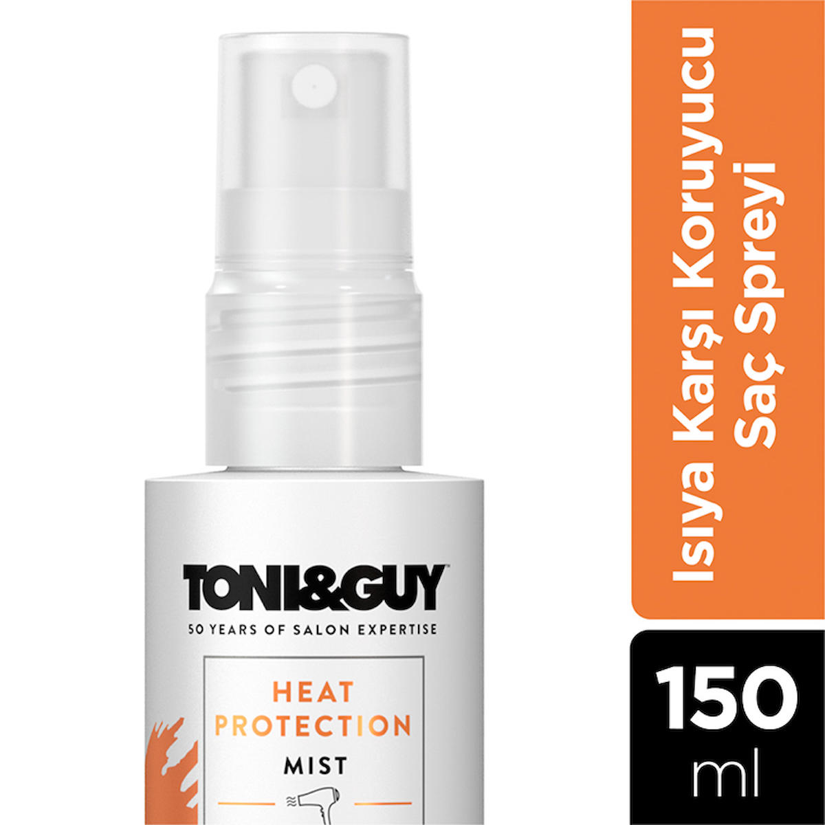 Toni & Guy Heat Protection Mist Isıdan Koruyucu Islak Görünümlü Provitaminli Hafif Saç Spreyi 150 ml