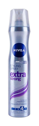 Nivea No: 4 Şekillendirici Islak Görünümlü Keratinli Ekstra Güçlü Saç Spreyi 250 ml