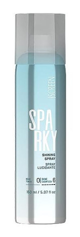 Screen Control Sparky Parlaklık Veren Simli Islak Görünümlü Provitaminli Hafif Saç Spreyi 150 ml