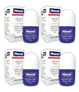 Movel Pudrasız Ter Önleyici Antiperspirant Roll-On Kadın Deodorant 4x50 ml