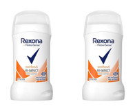 Rexona Workout Hi-İmpact Pudrasız Ter Önleyici Antiperspirant Stick Kadın Deodorant 2x40 ml