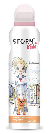 Storm So Sweet Pudrasız Ter Önleyici Sprey Kız Çocuk Deodorant 150 ml