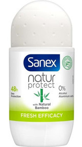 Sanex Natur Protect Fresh Pudrasız Ter Önleyici Organik Roll-On Erkek Deodorant 50 ml