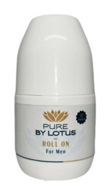 Pure By Lotus Pudrasız Ter Önleyici Organik Roll-On Erkek Deodorant 50 ml