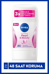 Nivea Pearl & Beauty Pudralı Ter Önleyici Antiperspirant Stick Kadın Deodorant 50 ml