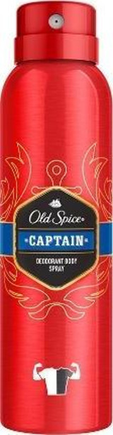 Old Spice Captain Pudrasız Ter Önleyici Sprey Erkek Deodorant 4x150 ml