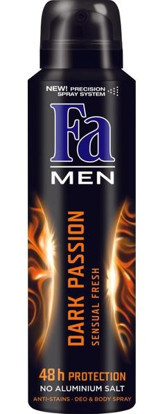 Fa Dark Passion Pudralı Sprey Erkek Deodorant 150 ml