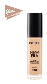 Note New Era Skin Protecting 120 Güneş Koruyuculu Vegan Likit Şişe Fondöten 30 ml