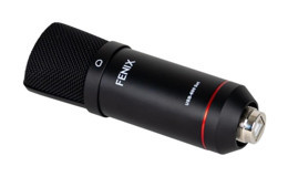 Fenix USB-600 Condenser Kablosuz Yayıncı Siyah El Mikrofon