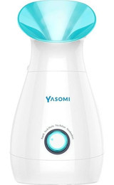 Yasomi NV8318 Tüm Ciltler İçin Tek Başlıklı Buharlı Şarjlı Yüz Temizleme Cihazı Beyaz - Mavi