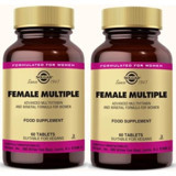 Solgar Female Multiple Aromasız Yetişkin Vitamin 2x60 Adet Tablet