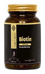 Microbiome Biotin Aromasız Yetişkin Vitamin 50 Adet Tablet