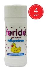 Feride Talk Toz Bebek Pudrası 4x75 gr