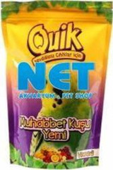 Quik Kabuklu Meyveli Vitaminli Yetişkin Kuş Yemi 400 gr