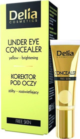 Delia Cosmetics 02 Yellow Göz Altı ve Yüz Krem Tüp Kapatıcı