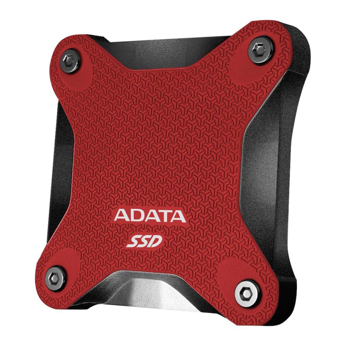 Adata SD620 512 GB 2.5 inç USB USB 3.2 Gen 2 Taşınabilir SSD Kırmızı