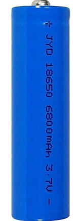 Jyd 18650 3.7 V 6800 mAh Li-ion Kalem Şarjlı Pil 10'lu