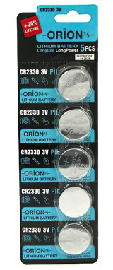 Orion CR2330 3 V Lityum Düğme Pil 5'li