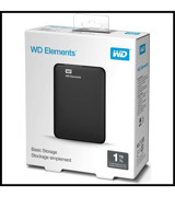 Western Digital WDBUZG0010BBK-WESN USB 3.0 2.5 inç 1 TB Harici Harddisk Siyah