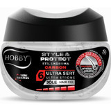 Hobby Style & Protect Carbon No:6 Islak Jel Ekstra Sert Bitkisel Keratin 250 ml Jöle