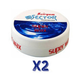 Sector Hairgum Doğal Krem Sert Keratinli 2x150 ml Wax