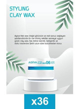 Agiva Clay 06 Parlak Krem Ekstra Sert Balmumu 36x175 ml Wax